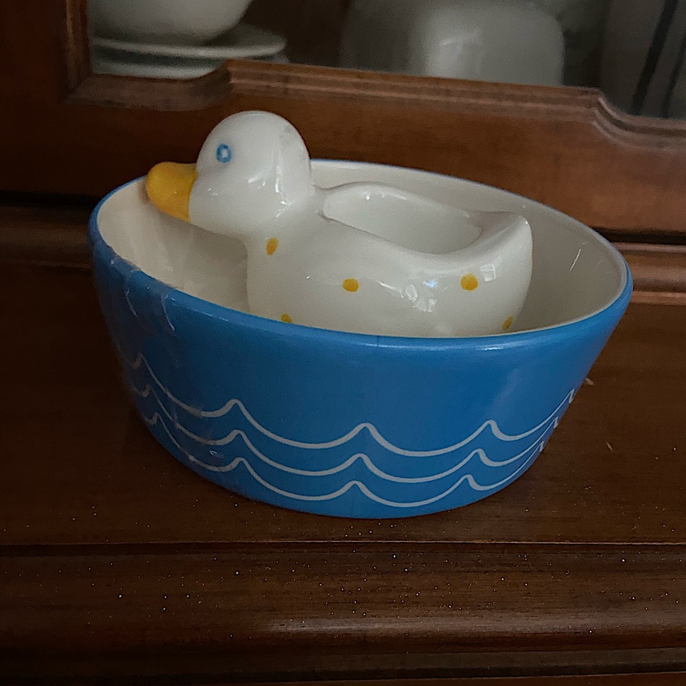 Tiffany & Co duck and water bowl for pet